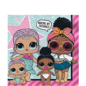 LOL Surprise Party Paper Napkins