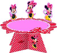 Minnie Mouse Cake Stand Minnie Mouse Cake Stand