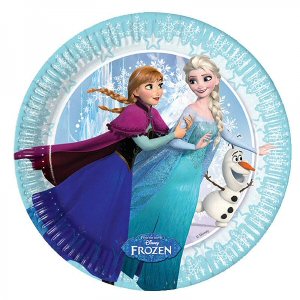 Frozen Party Small Cake Plates