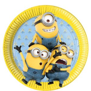 Minions Party Yellow Plates