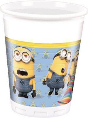 Minions Party Plastic Cups