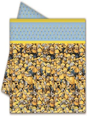 Minions Party Plastic Tablecover