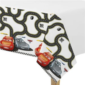 Disney Cars 3 Plastic Tablecover Disney Cars 3 Plastic Tablecover