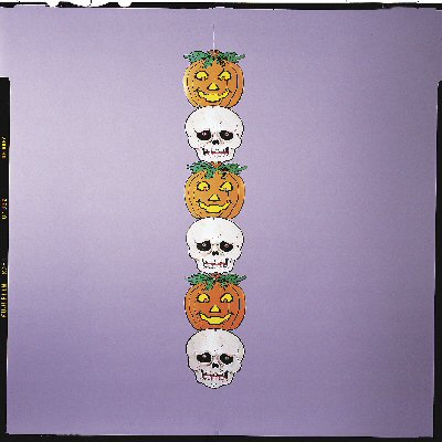Halloween Hanging Pumpkin And Skull Decoration