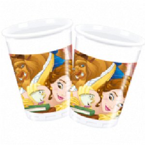 Beauty and the Beast Party Cups
