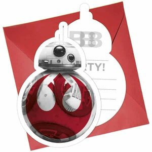 Star Wars The Last Jedi Party Invitations Star Wars The Last Jedi Party Invitations