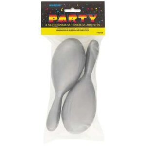 Silver Maracas
