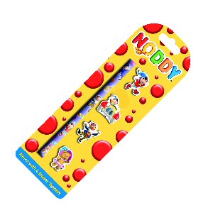 Noddy Pencil with Eraser Toppers
