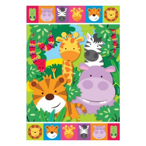 Jungle Friends Plastic Loot Bags Jungle Friends Plastic Loot Bags