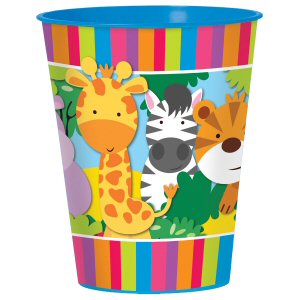 Jungle Animals Plastic Favour Cup Jungle Animals Plastic Favour Cup