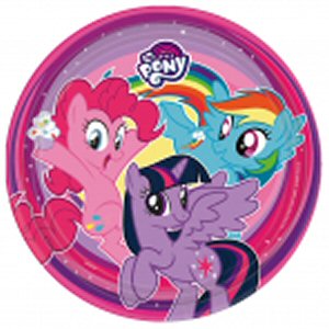 My Little Pony Party Paper Plates