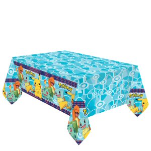 Pokemon Party Plastic Tablecover