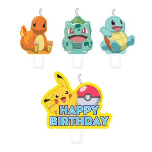 Pokemon Party Pick Candle Set