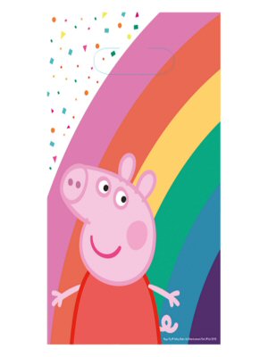 Peppa Pig Plastic Loot Bags