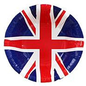 Union Jack Paper Bowls