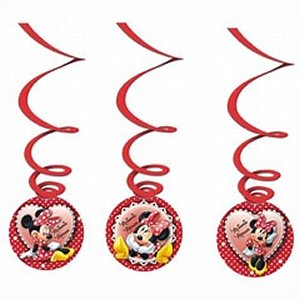 Minnie Mouse Red Dangling Decorations Minnie Mouse Red Dangling Decorations