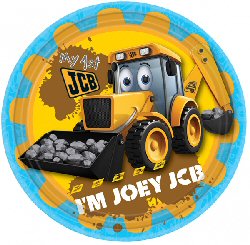 JCB Party Paper Plates