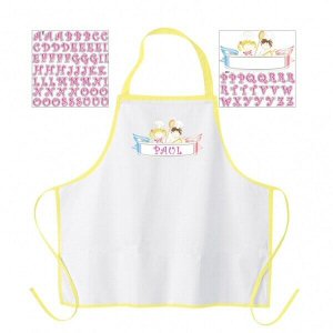 Little Cooks Fabric Personalised Childs Apron