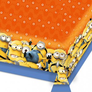 Minions Party Orange Tablecover