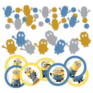 Minions Party Confetti 3 Pack