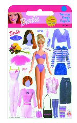Barbie A4 Sheet of Magnets Barbie A4 Sheet of Magnets