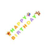Winnie the Pooh Happy Birthday Party Banner Winnie the Pooh Happy Birthday Party Banner