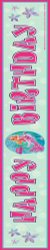 Barbie Party Foil Banner Mermaidia Theme