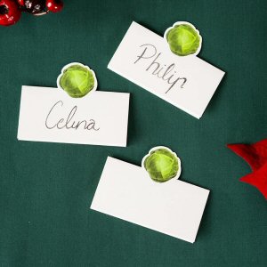 Talking Tables Botanical Christmas Sprout Place Cards Talking Tables Botanical Christmas Sprout Place Cards
