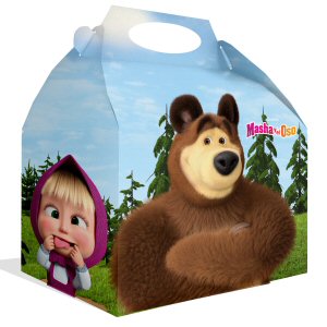Masha and the Bear Party Lunch Box
