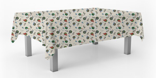 Turtles Party Plastic Tablecover Turtles Party Plastic Tablecover