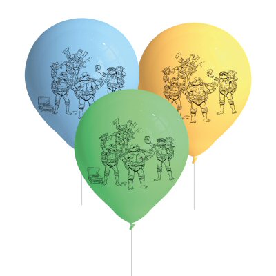 Turtles Party Latex Balloons Turtles Party Latex Balloons