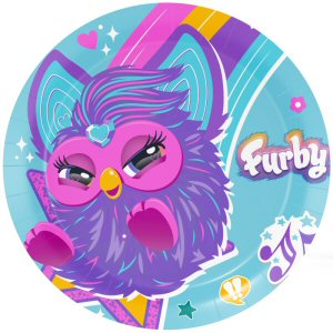 Furby Paper Plates 23 cm