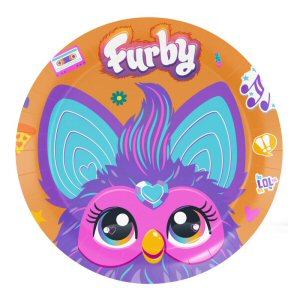 Furby Paper Plates 18cm
