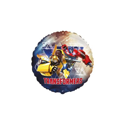 Transformers Friends Round Foil Balloon