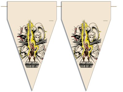 Masters of the Universe party pennant banner