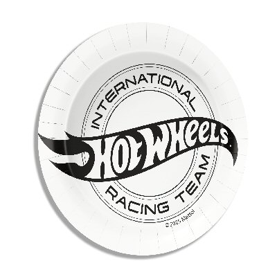 New Hot Wheels Paper Party Plates 18cm
