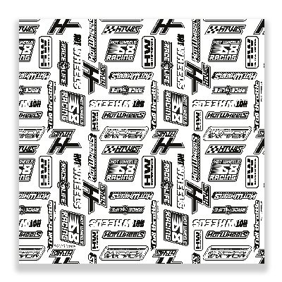 Adult Hot Wheels paper napkins