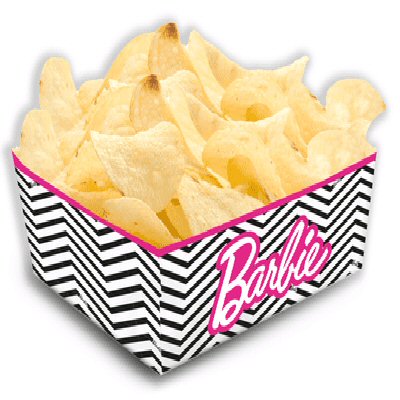 New Barbie Party Snack Trays