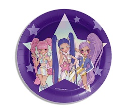K-Pop Idol party plates 18cm 