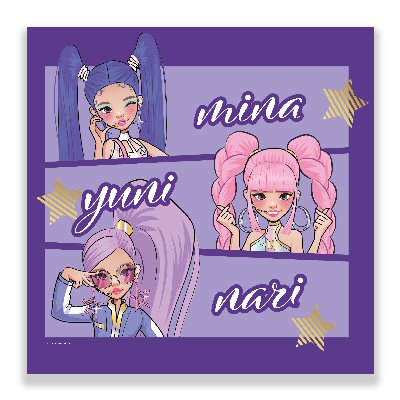 K-Pop Idol paper party napkins
