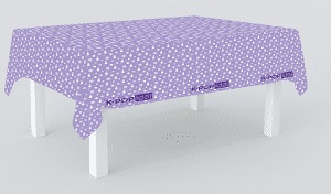 K-Pop Idol plastic party tablecover 