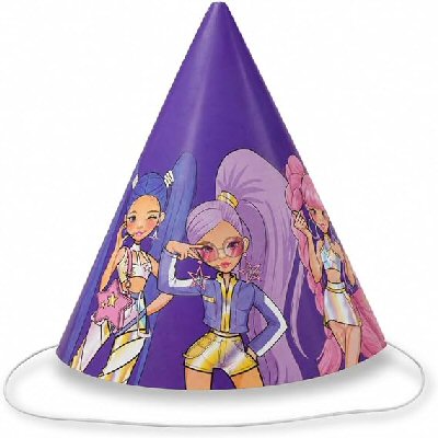 K-Pop Idol paper party cone card hats