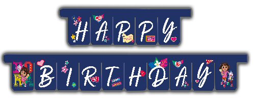 Dora Birthday banner