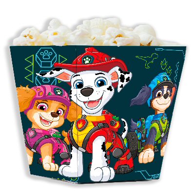 I Speak Dino party popcorn boxes