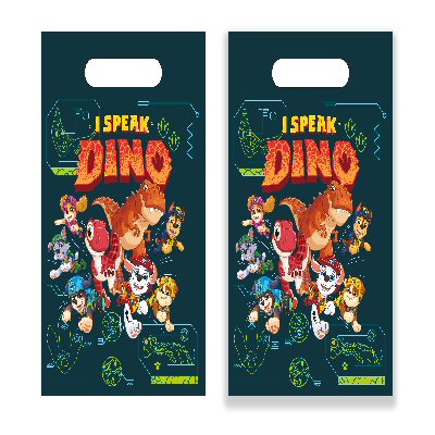 I Speak Dino party loot bags
