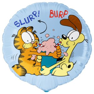 Garfield Round Foil Balloon Garfield Round Foil Balloon