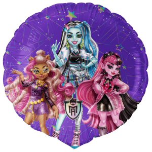 Monster High Round Foil Balloon Monster High Round Foil Balloon