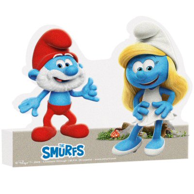 Porexpan Smurfs Figure