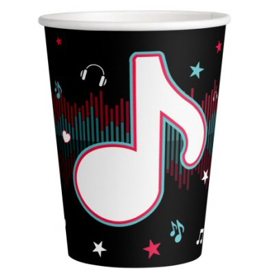 Dance Party Paper Cups