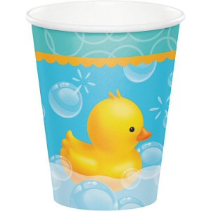 Bubble Bath Ducklings paper party cups